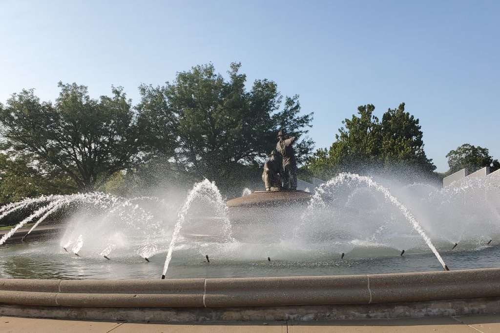 Firefighter Fountain