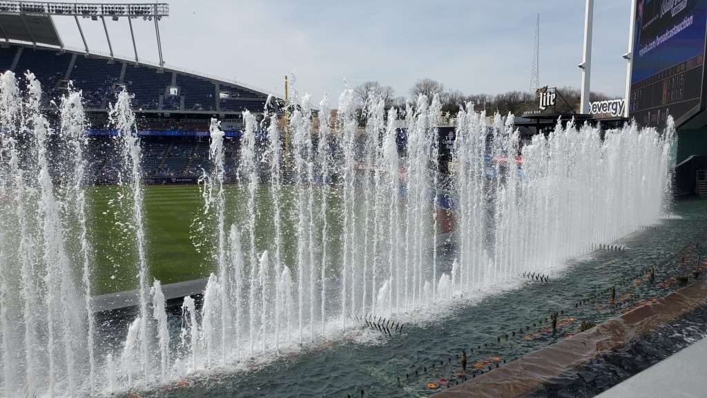 Kauffman Stadium Fountain
